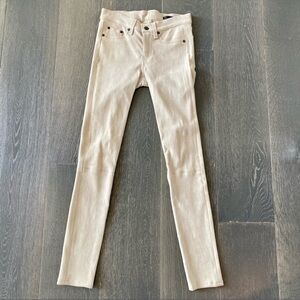Rag & bone Lamb leather jeans